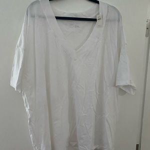 Aerie Oversized Off The Shoulder Shirt